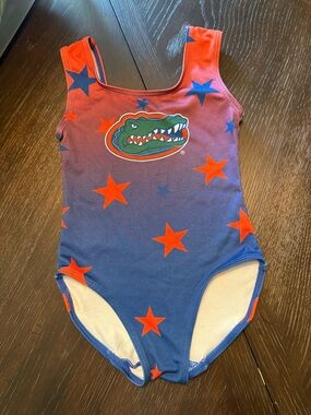 Florida Gators UF Leotard Gymnastics Leo size 2 or 3T